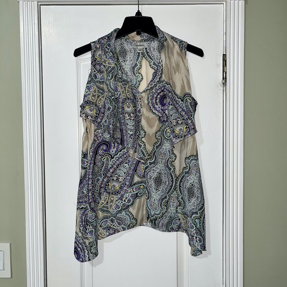 Dressbarn Sleeveless Blouse/Size: SMALL - Picture 2 of 5